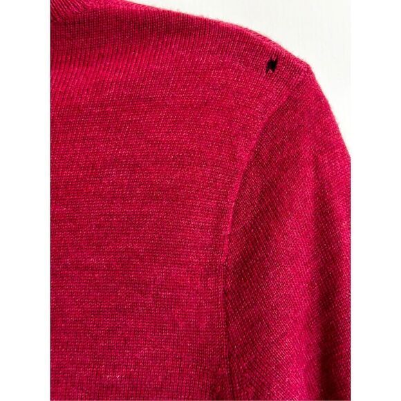 Banana Republic red wool sweater Size Small SEE NOTES - Picture 7 of 8